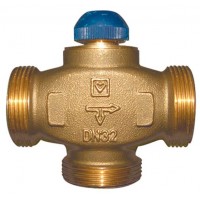 Триходовий термостатичний клапан HERZ 7761 CALIS-TS-RD